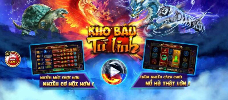 Hướng dẫn thao tác tải Go88 game Kho báu tứ linh đơn giản nhất